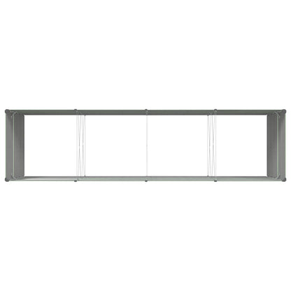 Fioriera Verde Pastello 195 x 100 x 45 cm Acciaio zincato