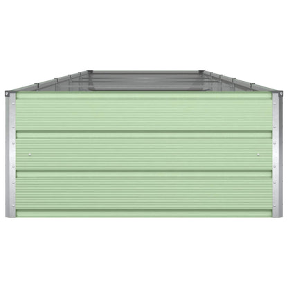 Fioriera Verde Pastello 195 x 100 x 45 cm Acciaio zincato