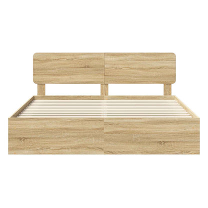 Struttura del letto Sonoma 200 x 200 cm Pino massello | homemem39