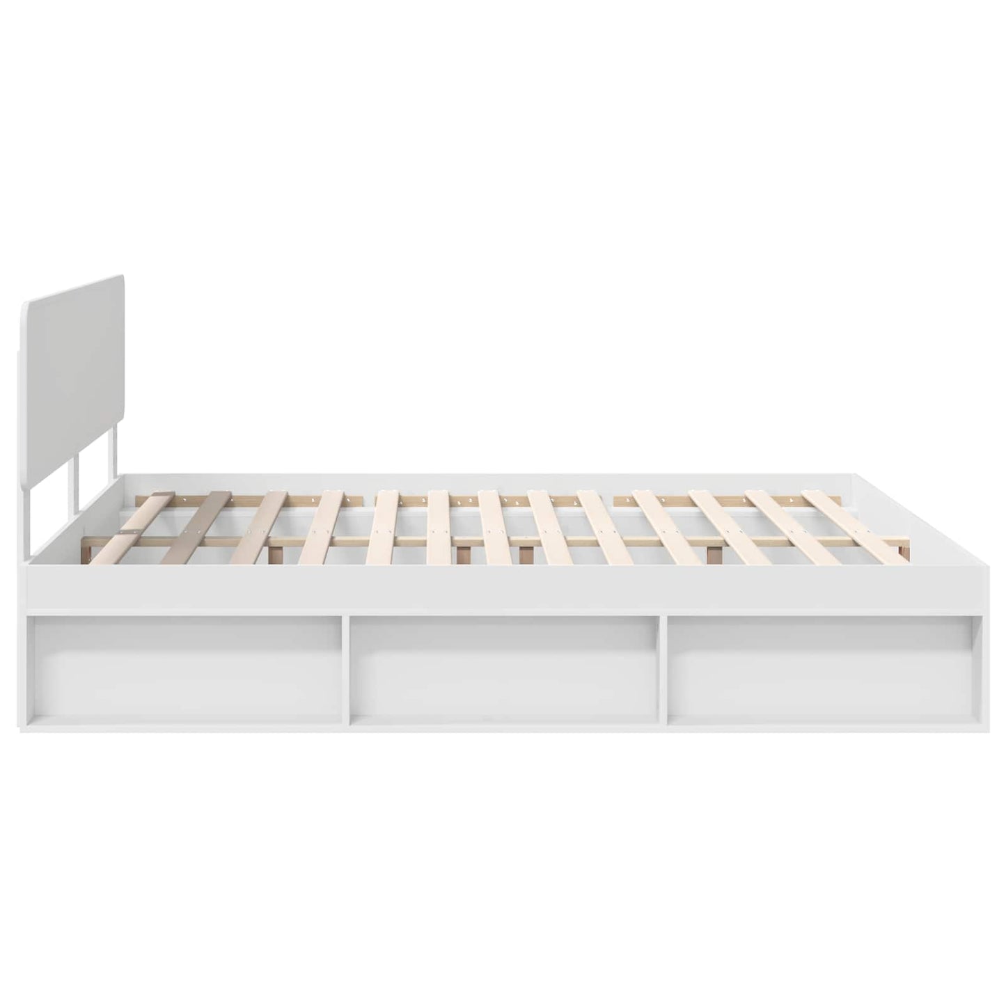 Struttura del letto Bianco 180 x 200 cm Pino massello | homemem39