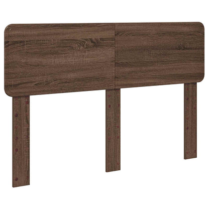 Struttura del letto Rovere Marrone 140 x 200 cm Pino massello | homemem39
