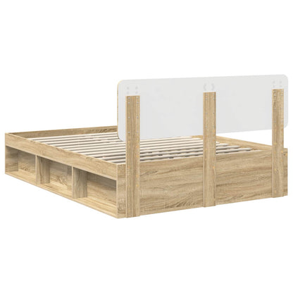 Struttura del letto Sonoma 140 x 190 cm Pino massello | homemem39