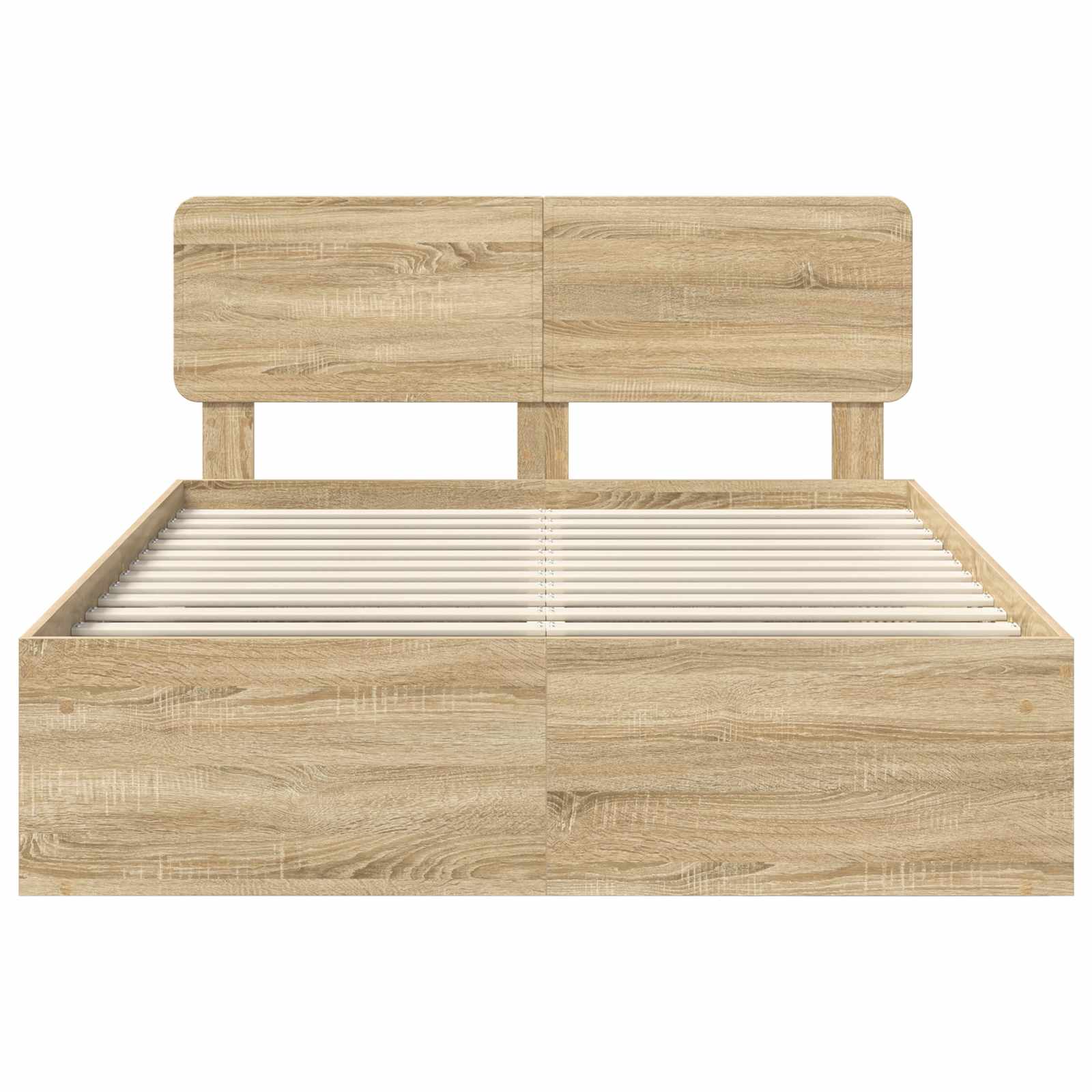 Struttura del letto Sonoma 140 x 190 cm Pino massello | homemem39