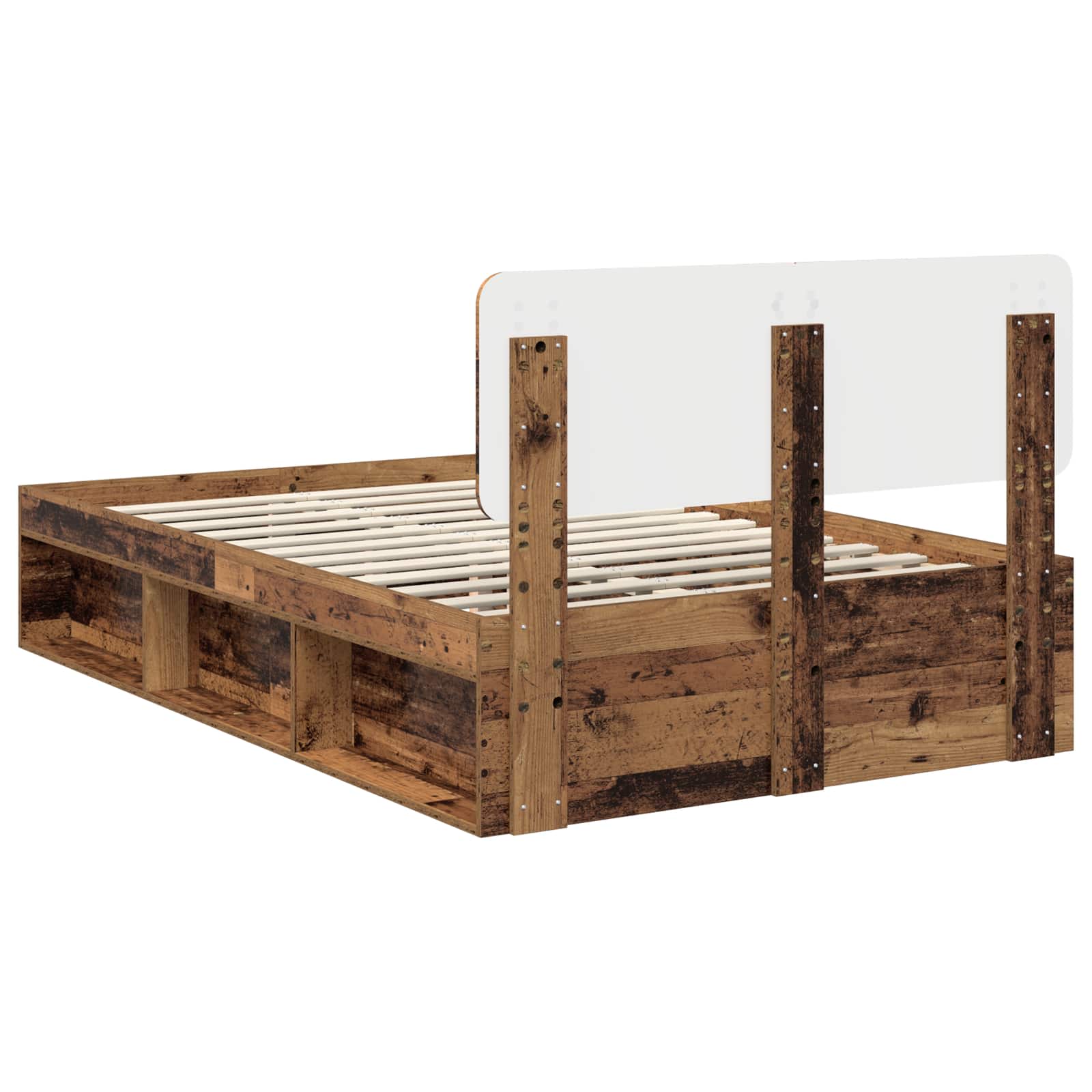 Struttura del letto Legno vecchio 120 x 200 cm Pino massello | homemem39