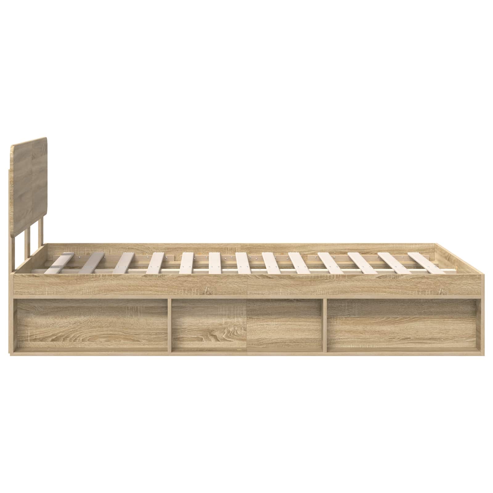 Struttura del letto Sonoma 120 x 190 cm Pino massello | homemem39