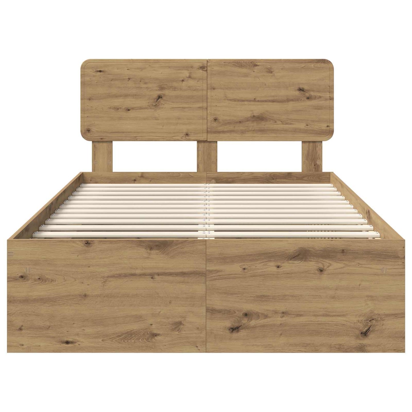 Struttura del letto Rovere Artigianale 120 x 190 cm | homemem39