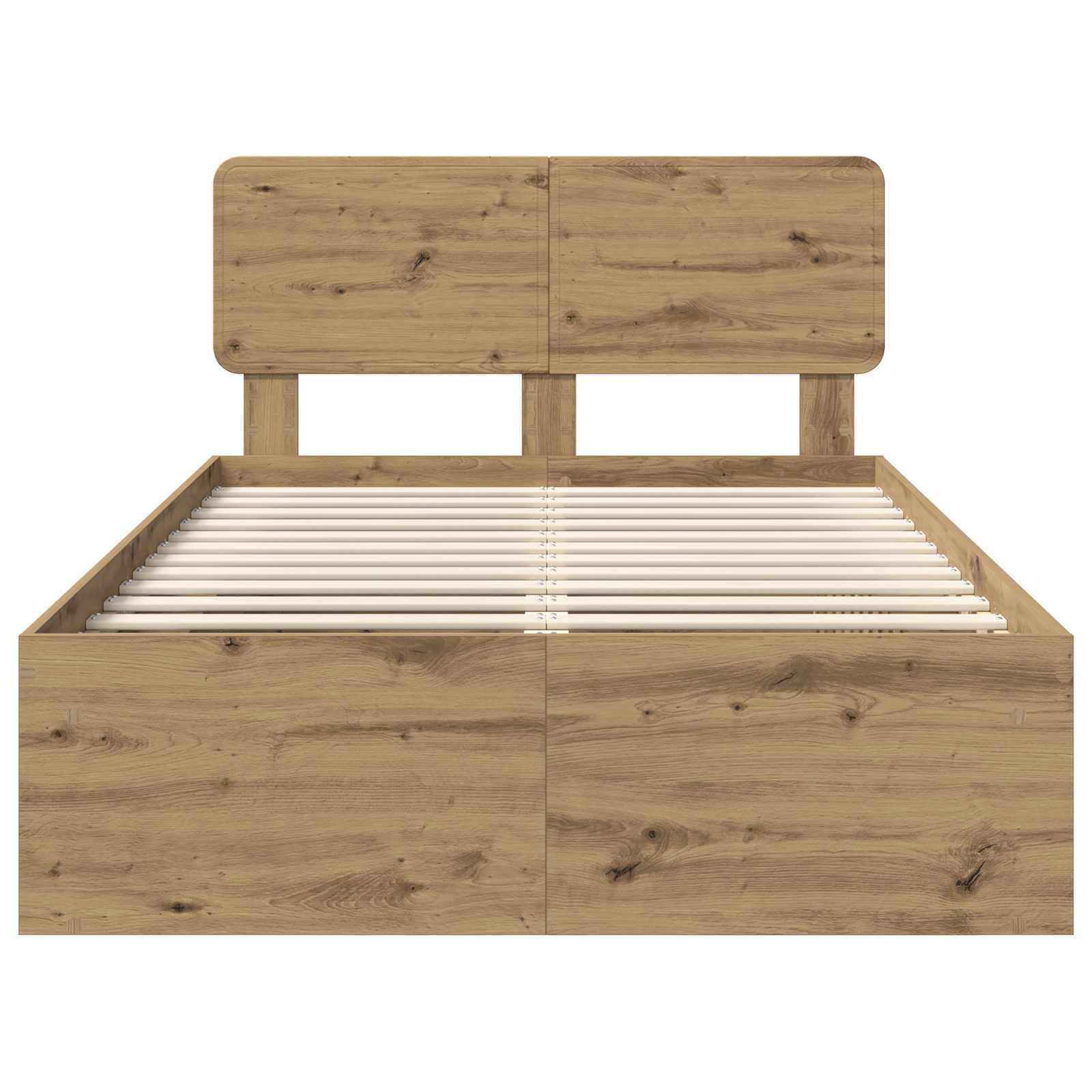 Struttura del letto Rovere Artigianale 120 x 190 cm | homemem39