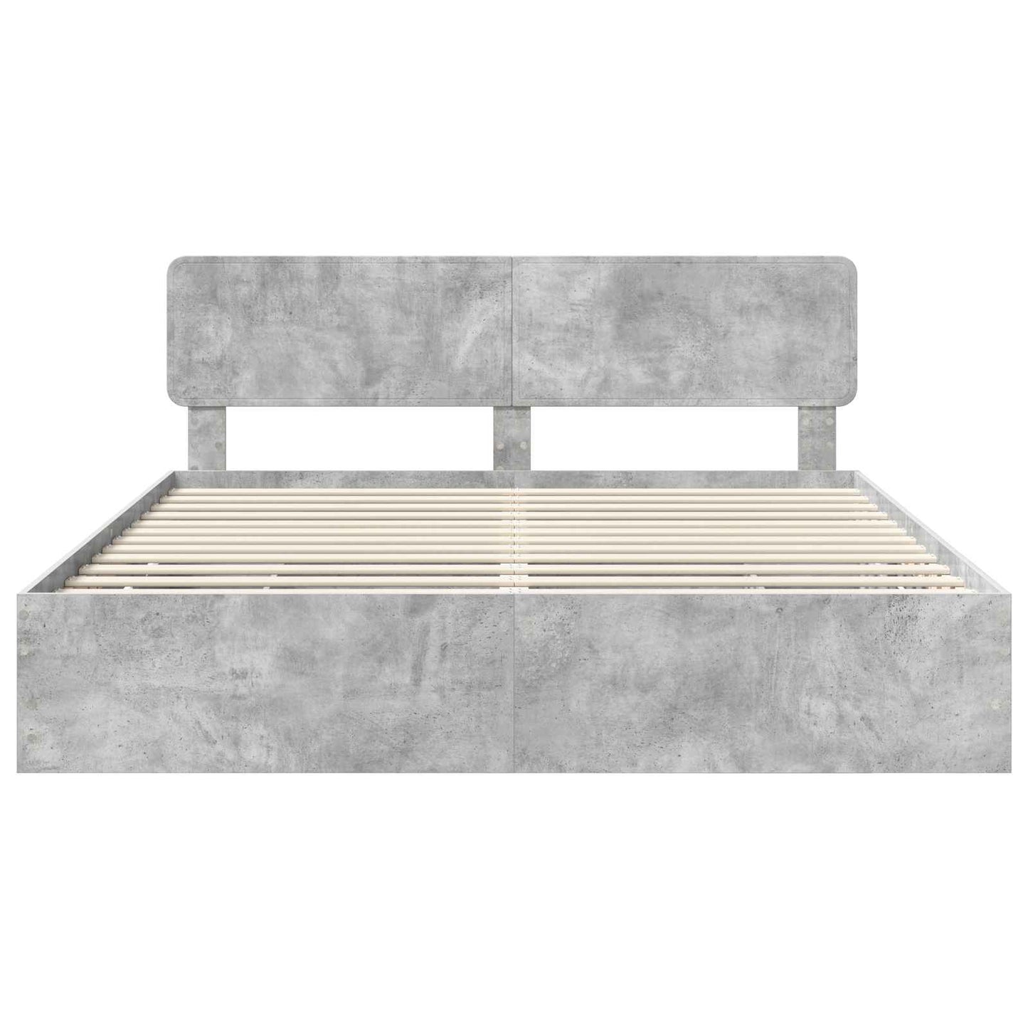Struttura del letto con cassetto Grigio Cemento 180 x 200 cm | homemem39