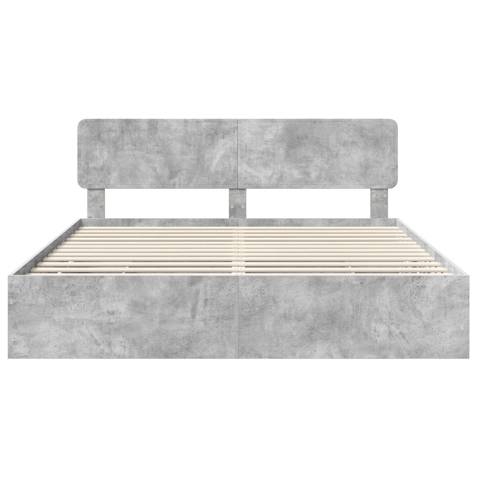 Struttura del letto con cassetto Grigio Cemento 180 x 200 cm | homemem39