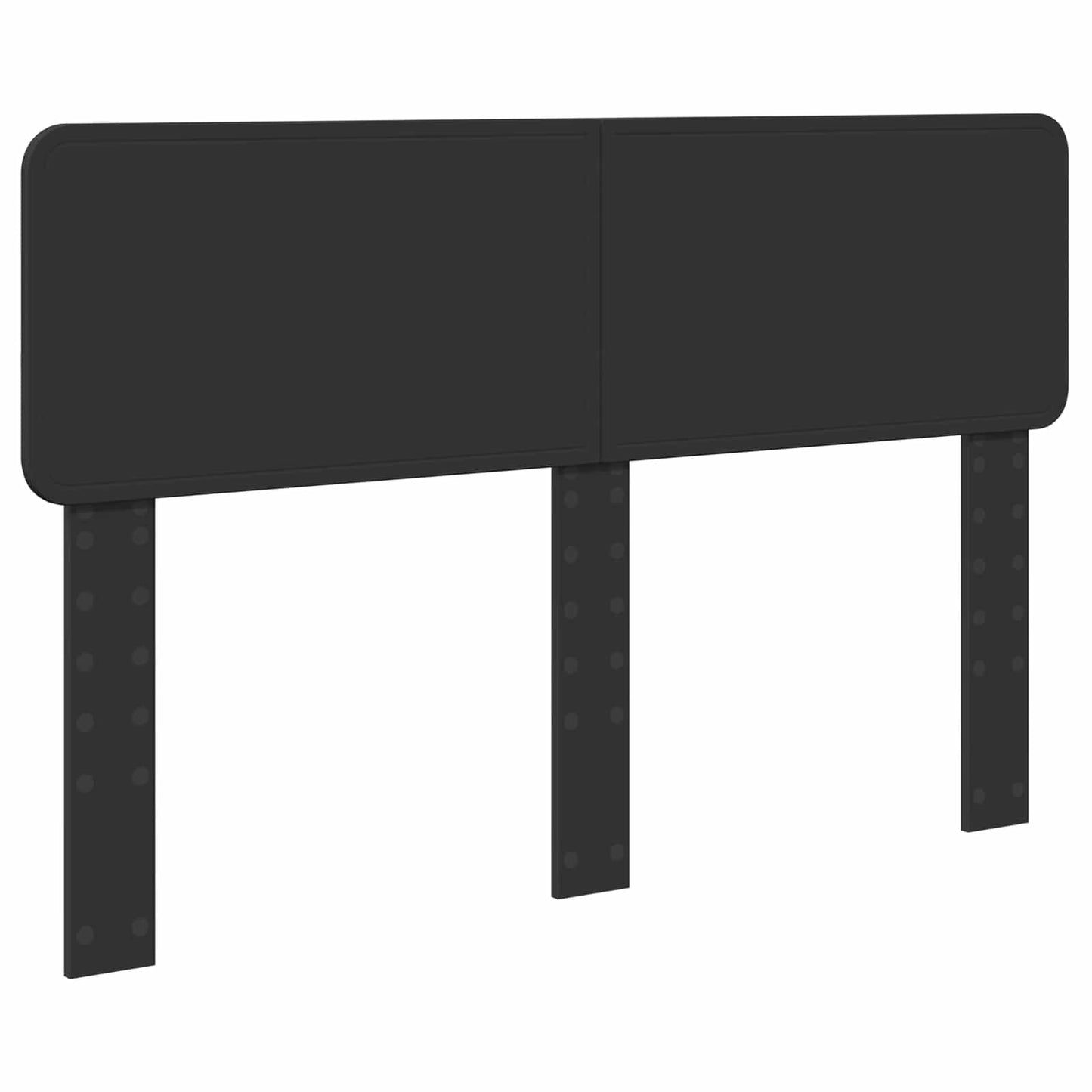 Struttura del letto Nero 160 x 200 cm Legno ingegnerizzato | homemem39
