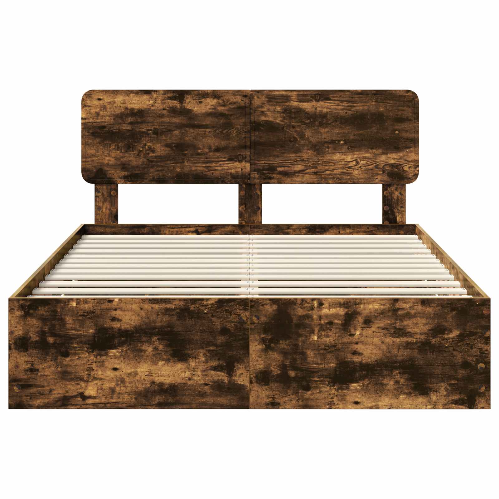 Struttura del letto Quercia Affumicata 140 x 190 cm | homemem39