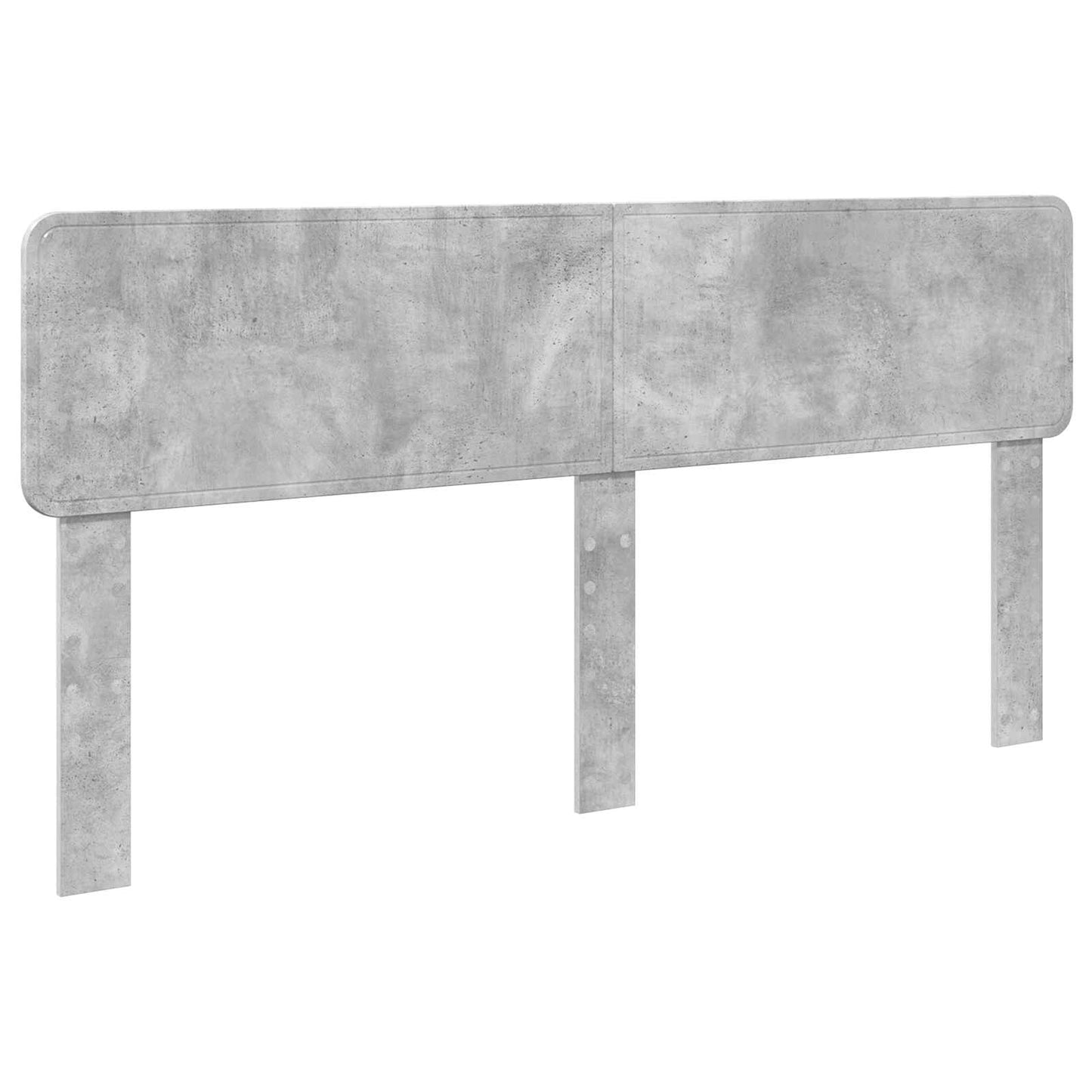 Struttura del letto con testiera Grigio cemento 180 x 200 cm | homemem39