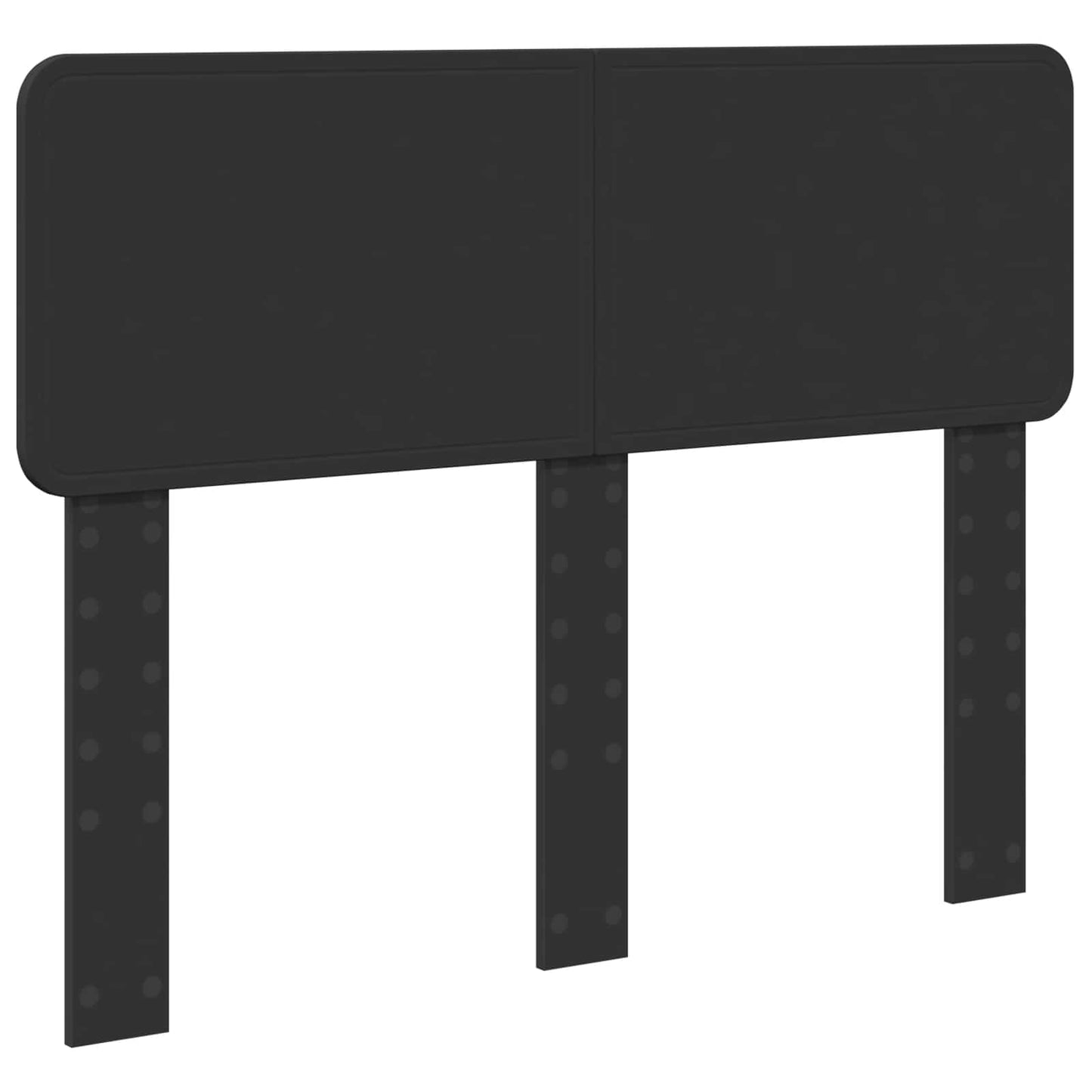 Struttura del letto Nero 135 x 190 cm Legno multistrato | homemem39