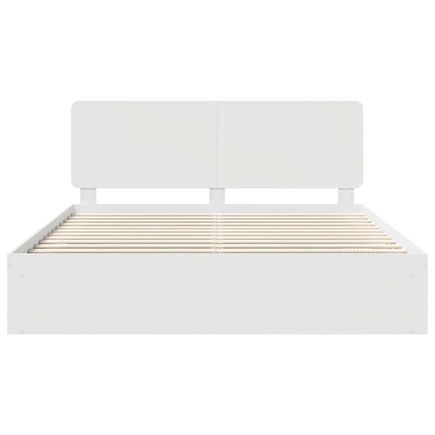 Struttura del letto Bianco 180 x 200 cm Pino massello | homemem39