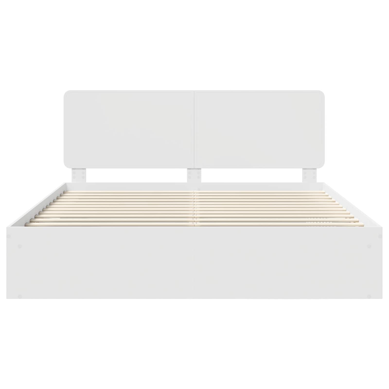 Struttura del letto Bianco 180 x 200 cm Pino massello | homemem39