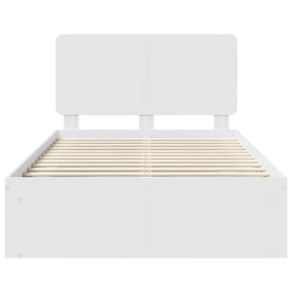 Struttura del letto Bianco 120 x 190 cm Pino massello | homemem39