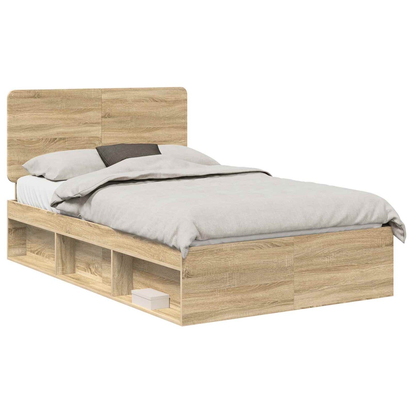 Struttura del letto Sonoma 120 x 190 cm Pino massello | homemem39
