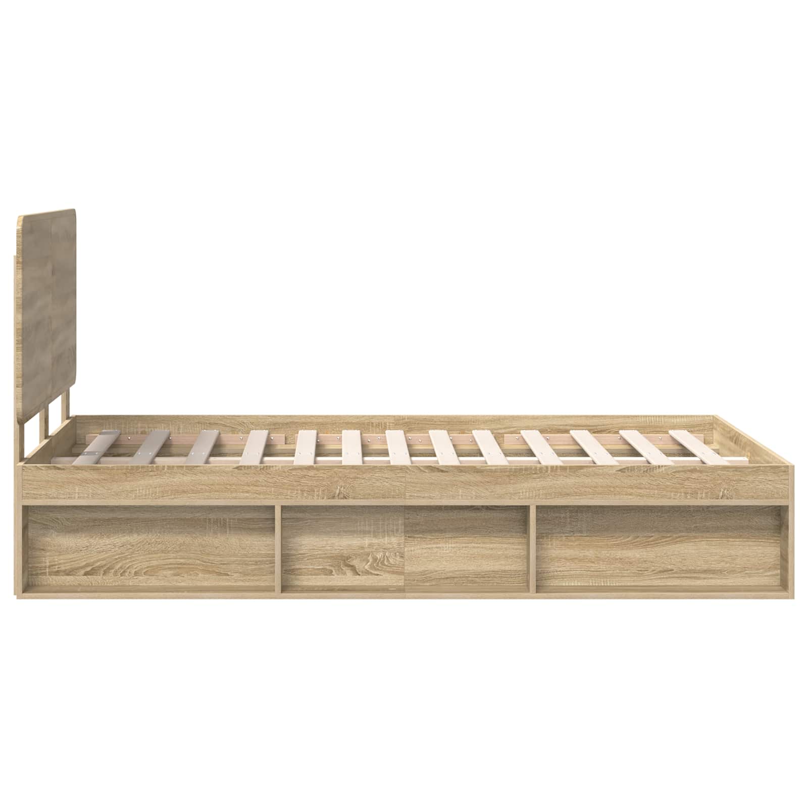 Struttura del letto Sonoma 120 x 190 cm Pino massello | homemem39