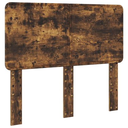 Struttura del letto Rovere fumé 120 x 190 cm Pino massello