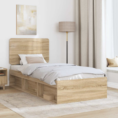 Struttura del letto Sonoma 90 x 190 cm Pino massello | homemem39