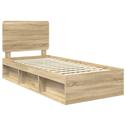 Struttura del letto Sonoma 90 x 190 cm Pino massello | homemem39