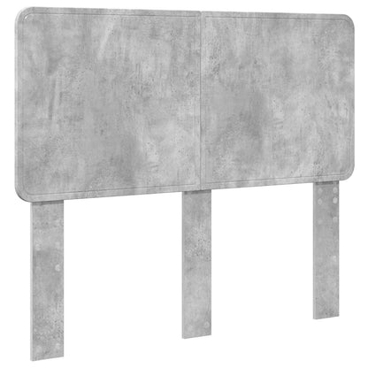 Struttura del letto con cassetto Grigio cemento 135 x 190 cm