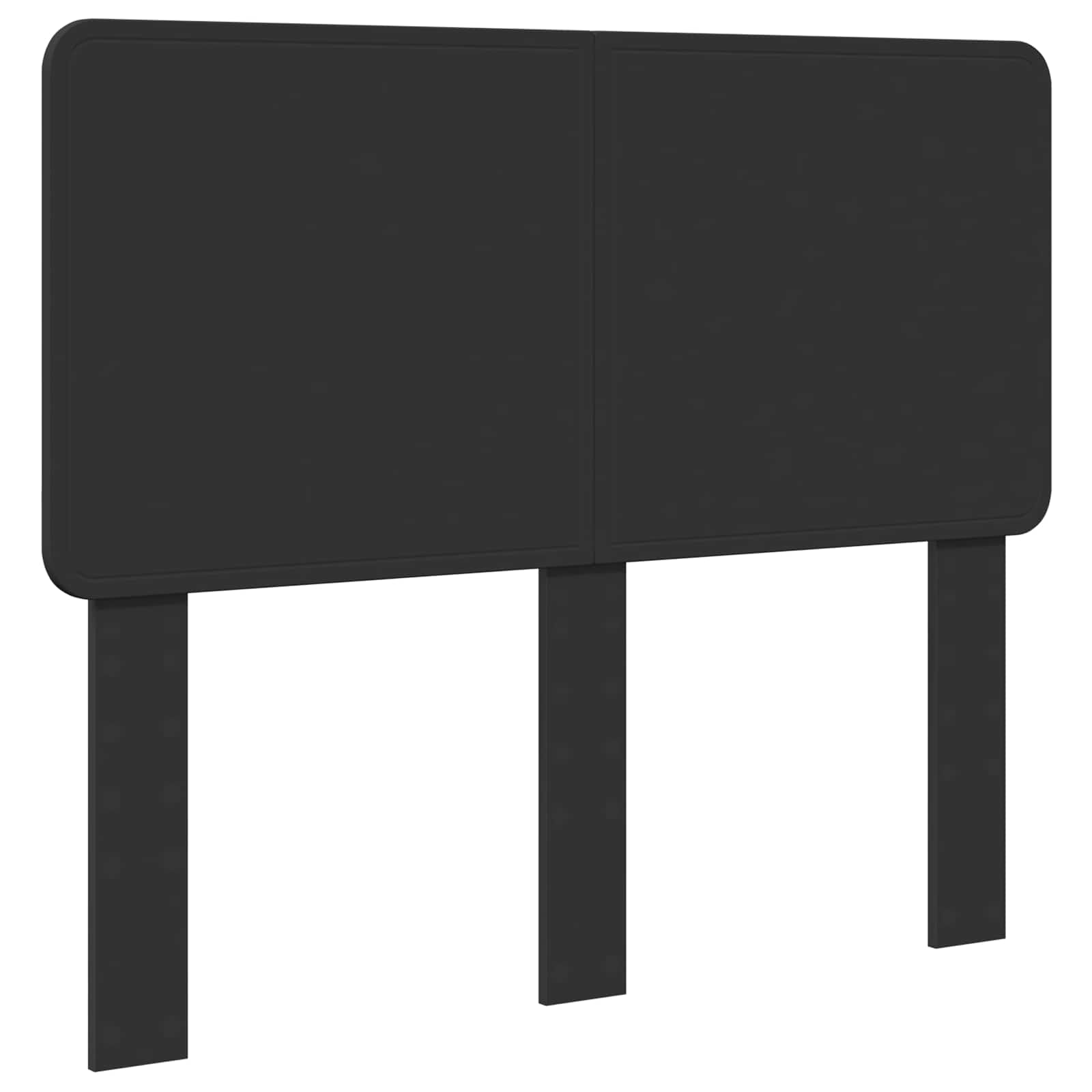 Struttura del letto Nero 120 x 190 cm Legno Ingegnerizzato | homemem39