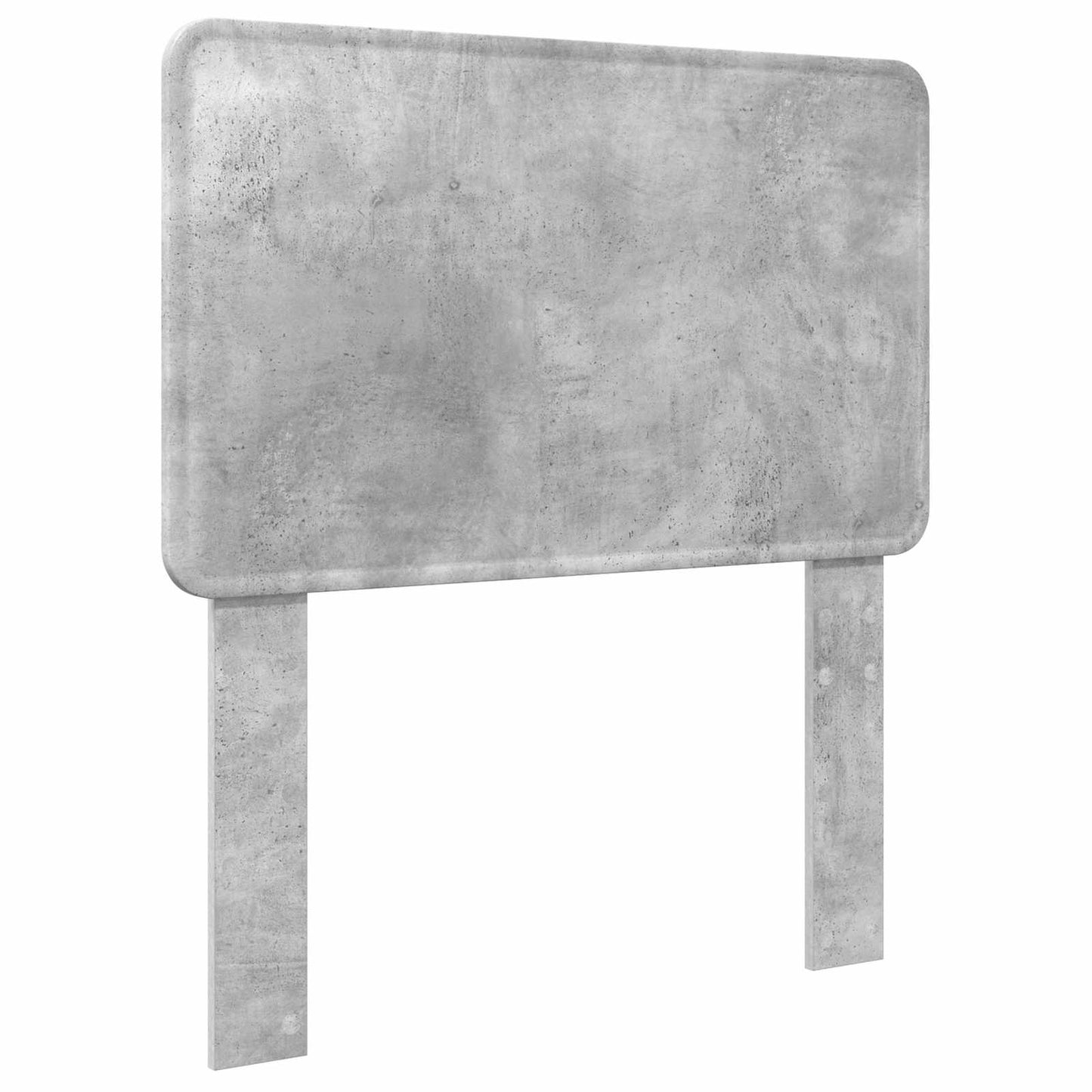 Letto con Contenitore con testiera Grigio cemento 75 x 190 cm | homemem39