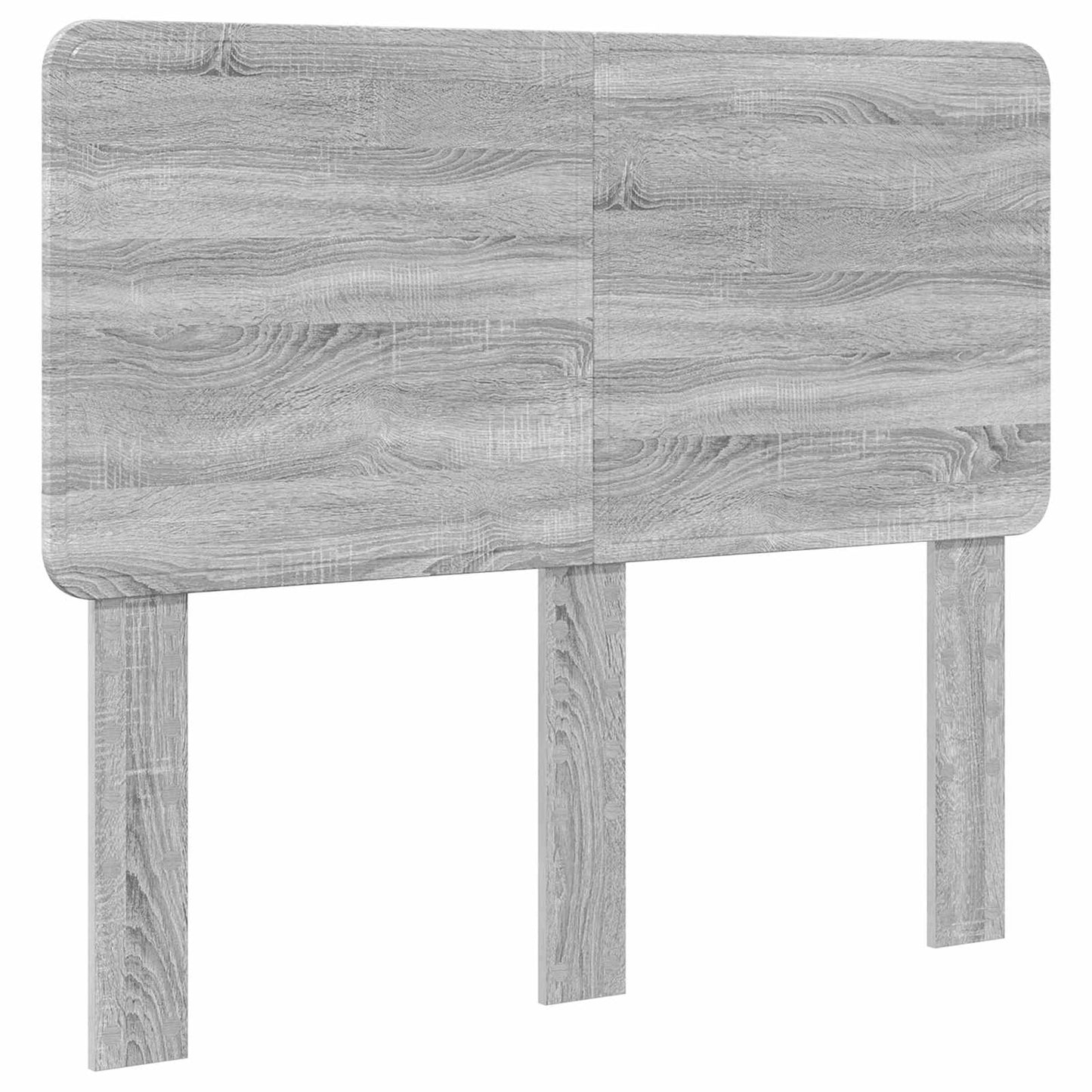 Struttura del letto con testiera Grigio Sonoma 120 x 200 cm | homemem39