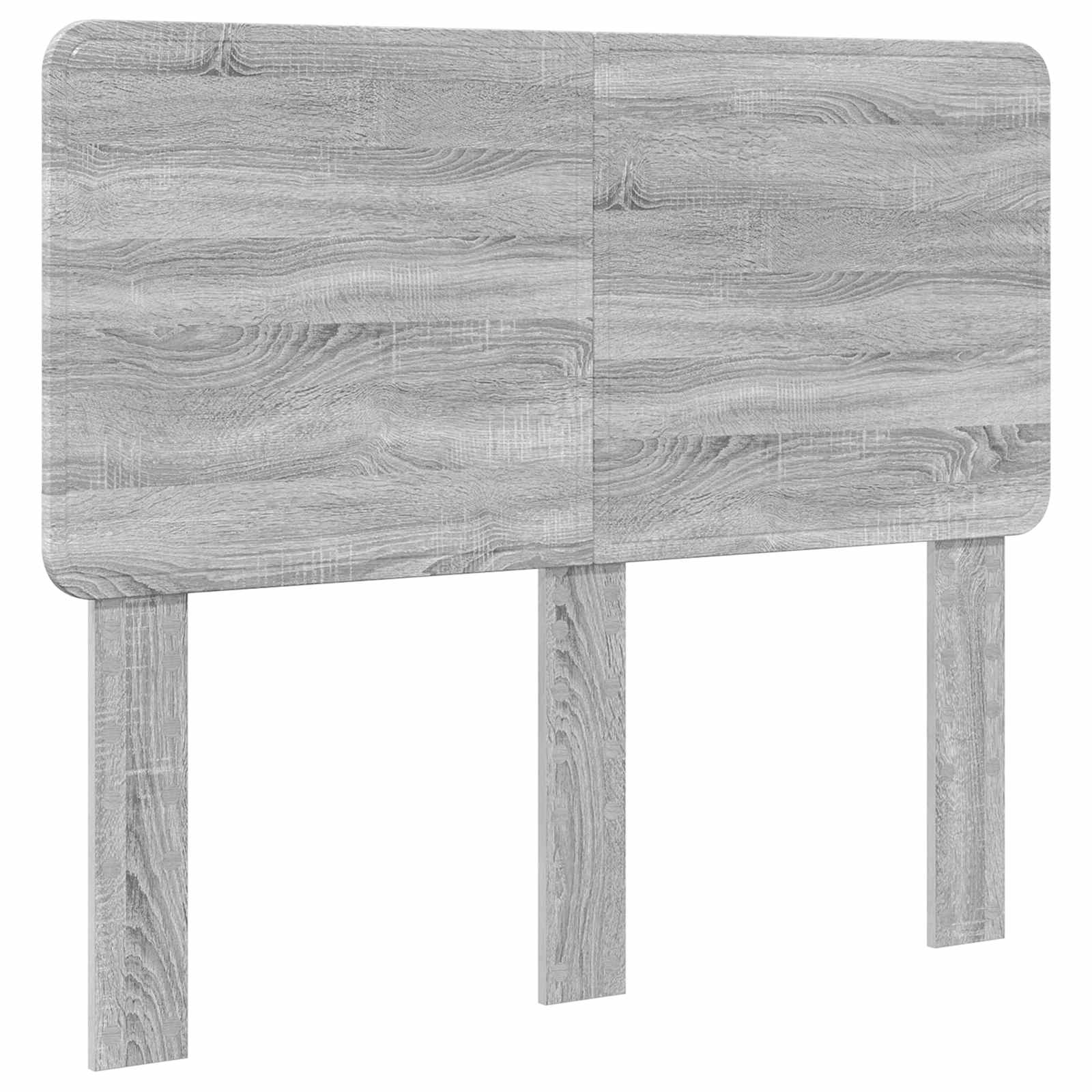 Struttura del letto con testiera Grigio Sonoma 120 x 190 cm | homemem39