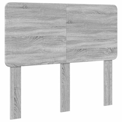 Struttura del letto con testiera Grigio Sonoma 120 x 190 cm | homemem39