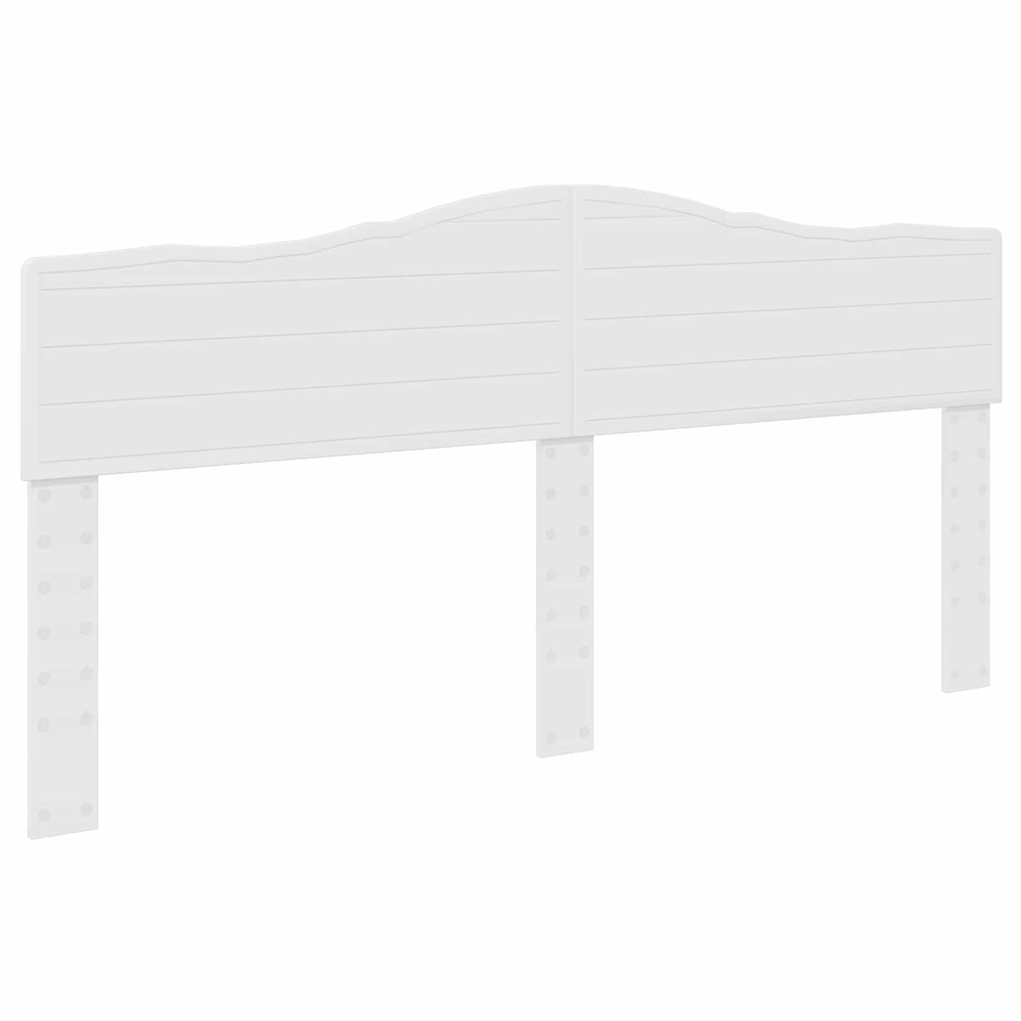 Struttura del letto Bianco 200 x 200 cm Pino massello | homemem39