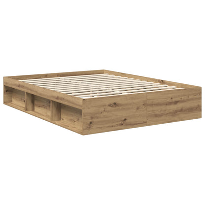 Struttura del letto Rovere Artigianale 150 x 200 cm | homemem39