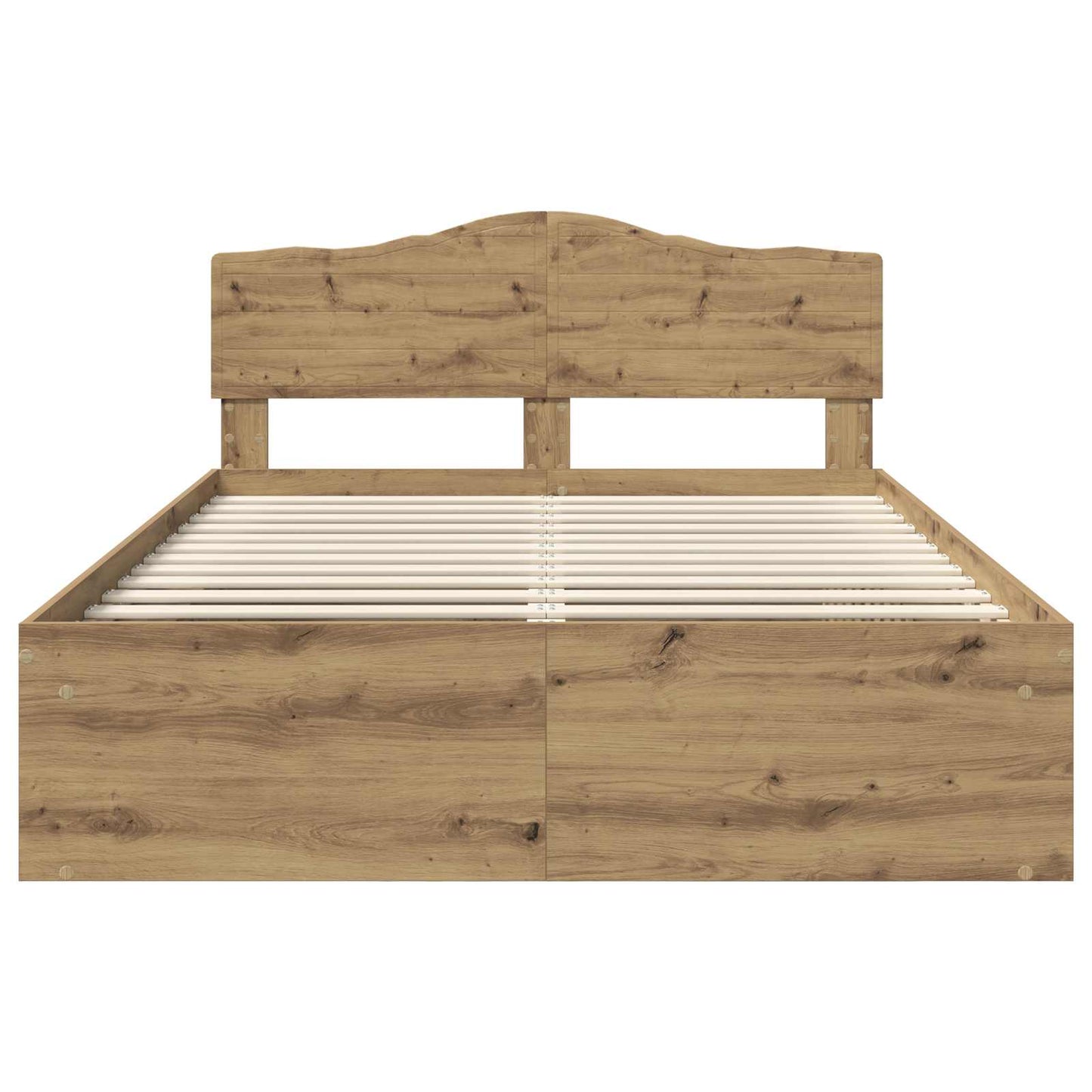 Struttura del letto Rovere Artigianale 150 x 200 cm | homemem39