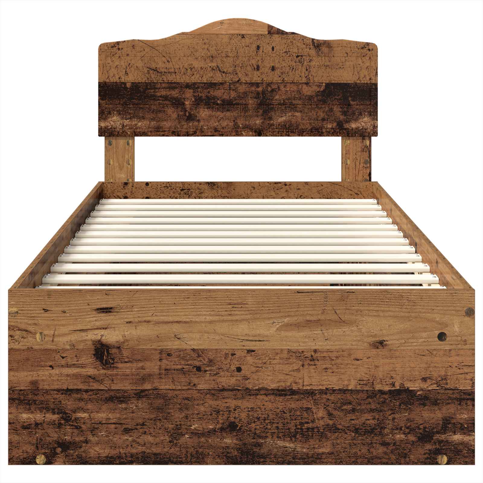 Struttura del letto Legno vecchio 90 x 200 cm Pino massello | homemem39