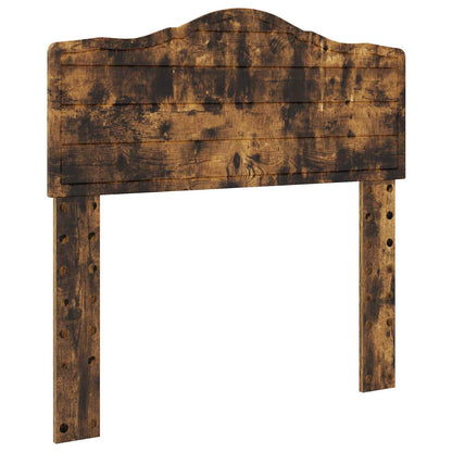 Struttura del letto con cassetto Rovere fumé 90 x 190 cm