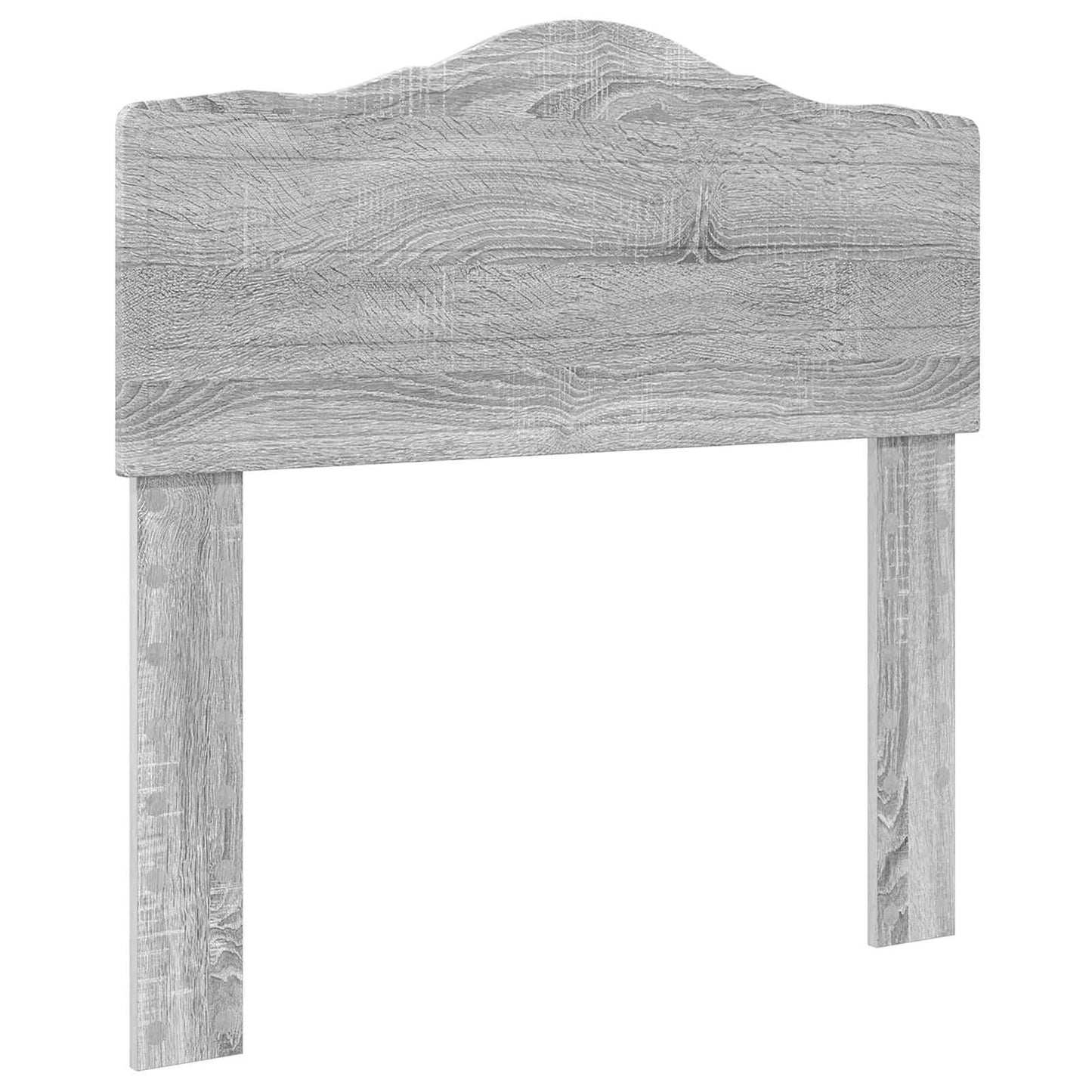 Letto con Contenitore con testiera Grigio Sonoma 90 x 190 cm | homemem39