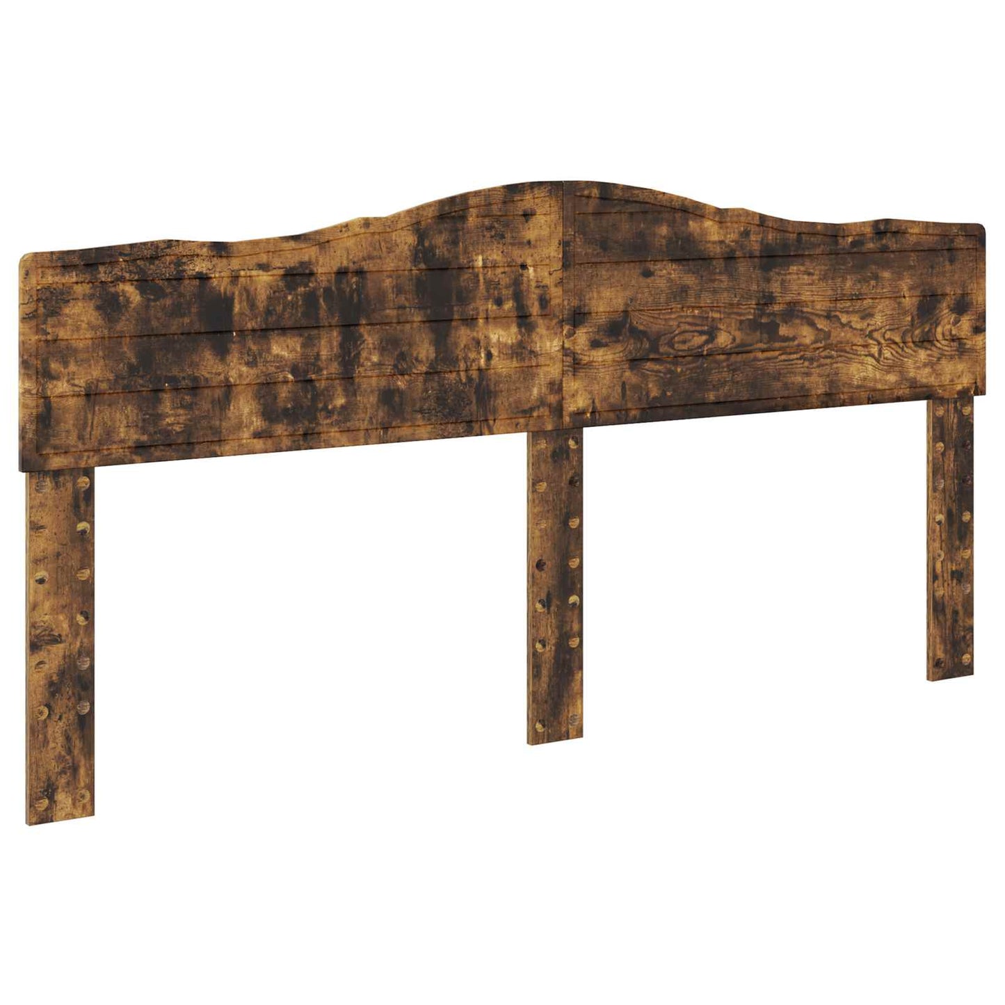Struttura del letto Rovere fumé 200 x 200 cm Legno multistrato | homemem39