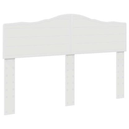 Struttura del letto Bianco 140 x 190 cm Legno multistrato | homemem39