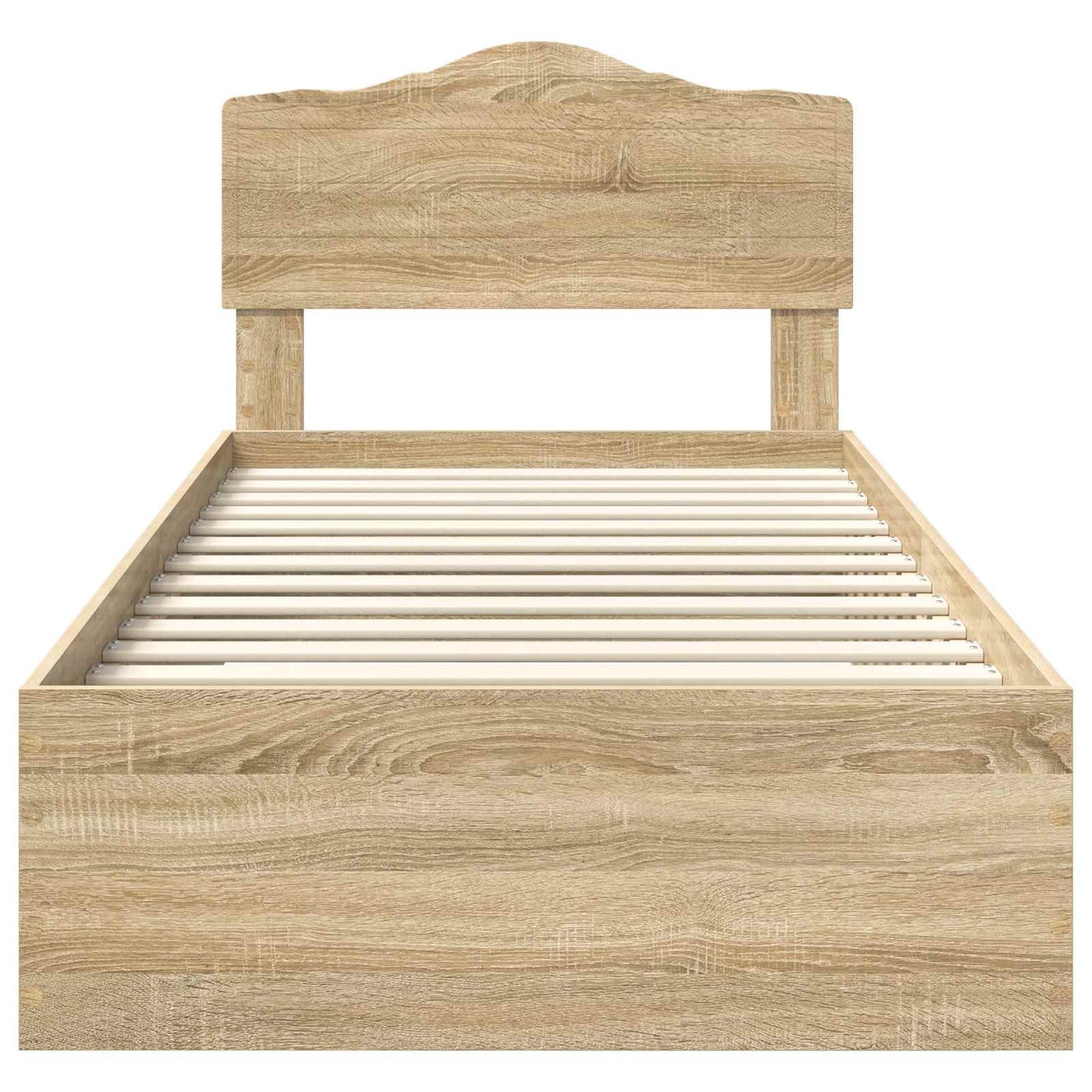 Struttura del letto con cassetto Rovere Sonoma 90 x 200 cm - homemem39