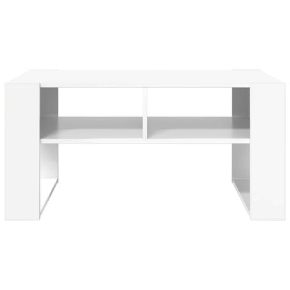 Tavolino da salotto Bianco 92 x 53 x 45 cm Legno multistrato | homemem39