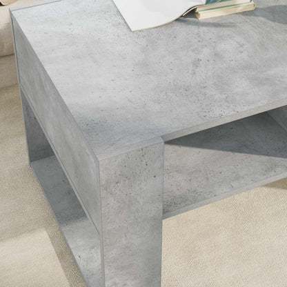 Tavolino da salotto Grigio cemento 92 x 53 x 45 cm | homemem39