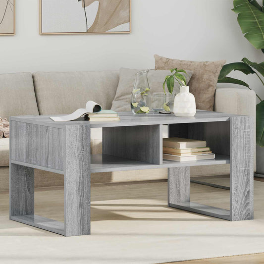 Tavolino da salotto Grigio Sonoma 92 x 53 x 45 cm | homemem39