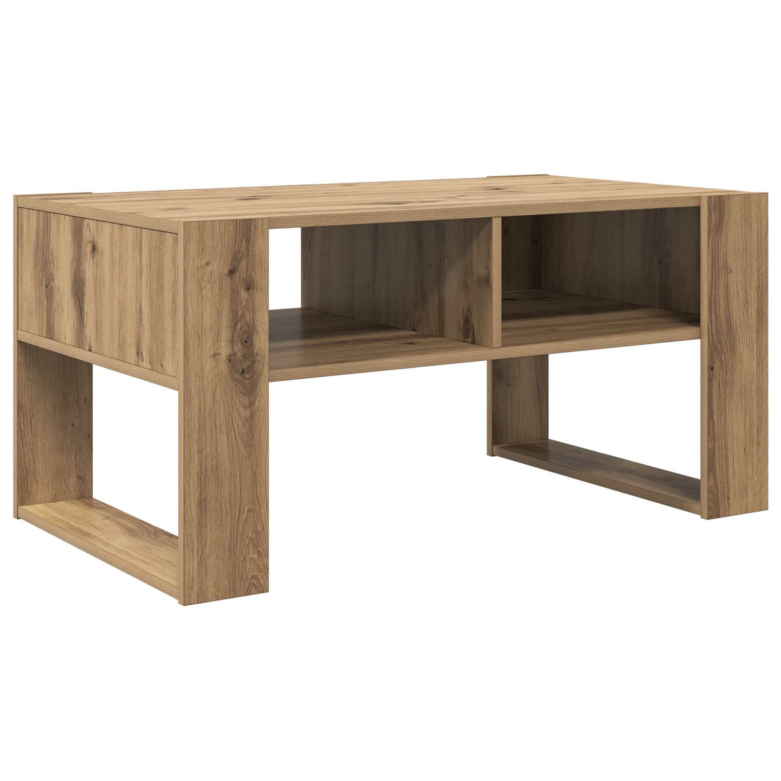 Tavolino da salotto Rovere artigianale 92 x 53 x 45 cm | homemem39