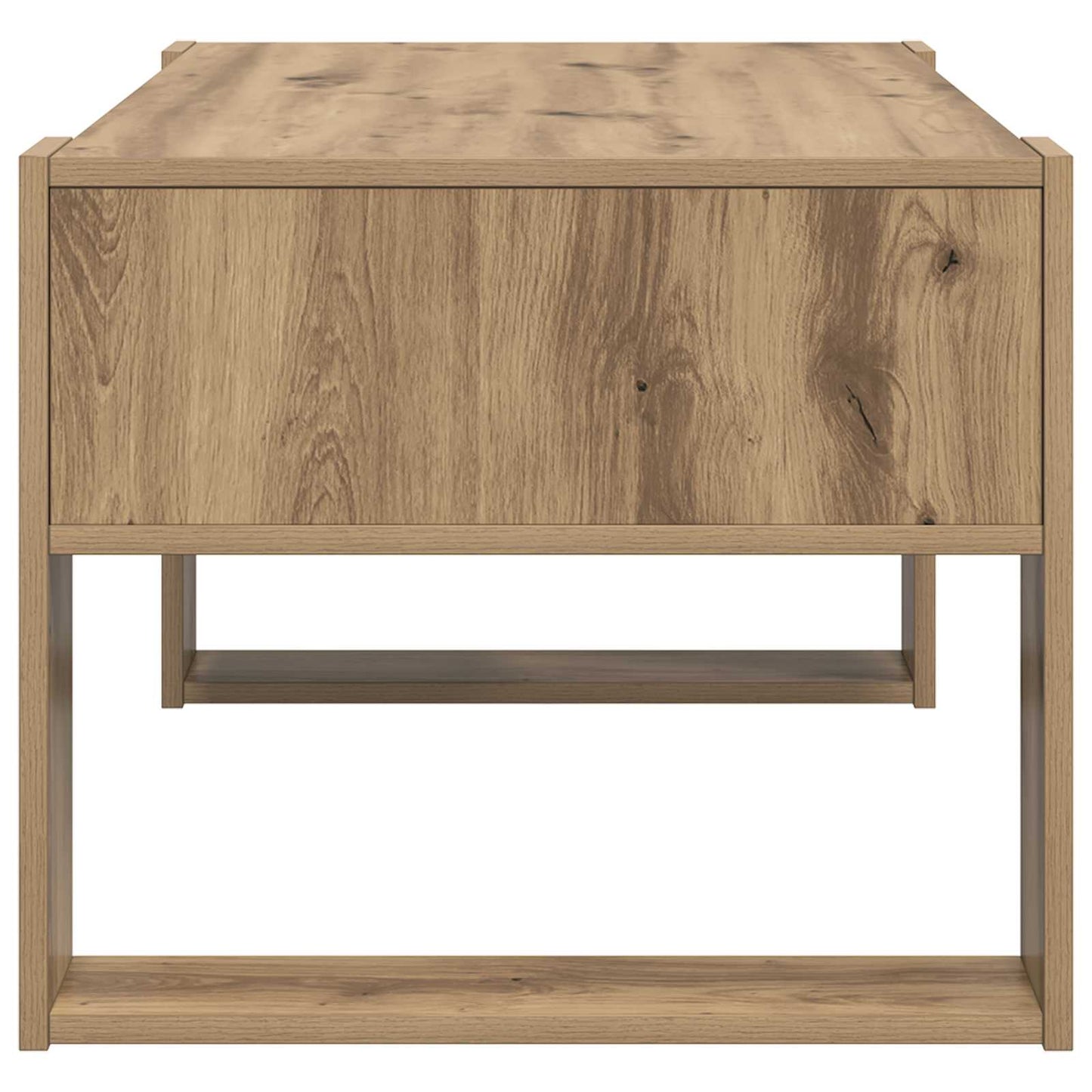 Tavolino da salotto Rovere artigianale 92 x 53 x 45 cm | homemem39