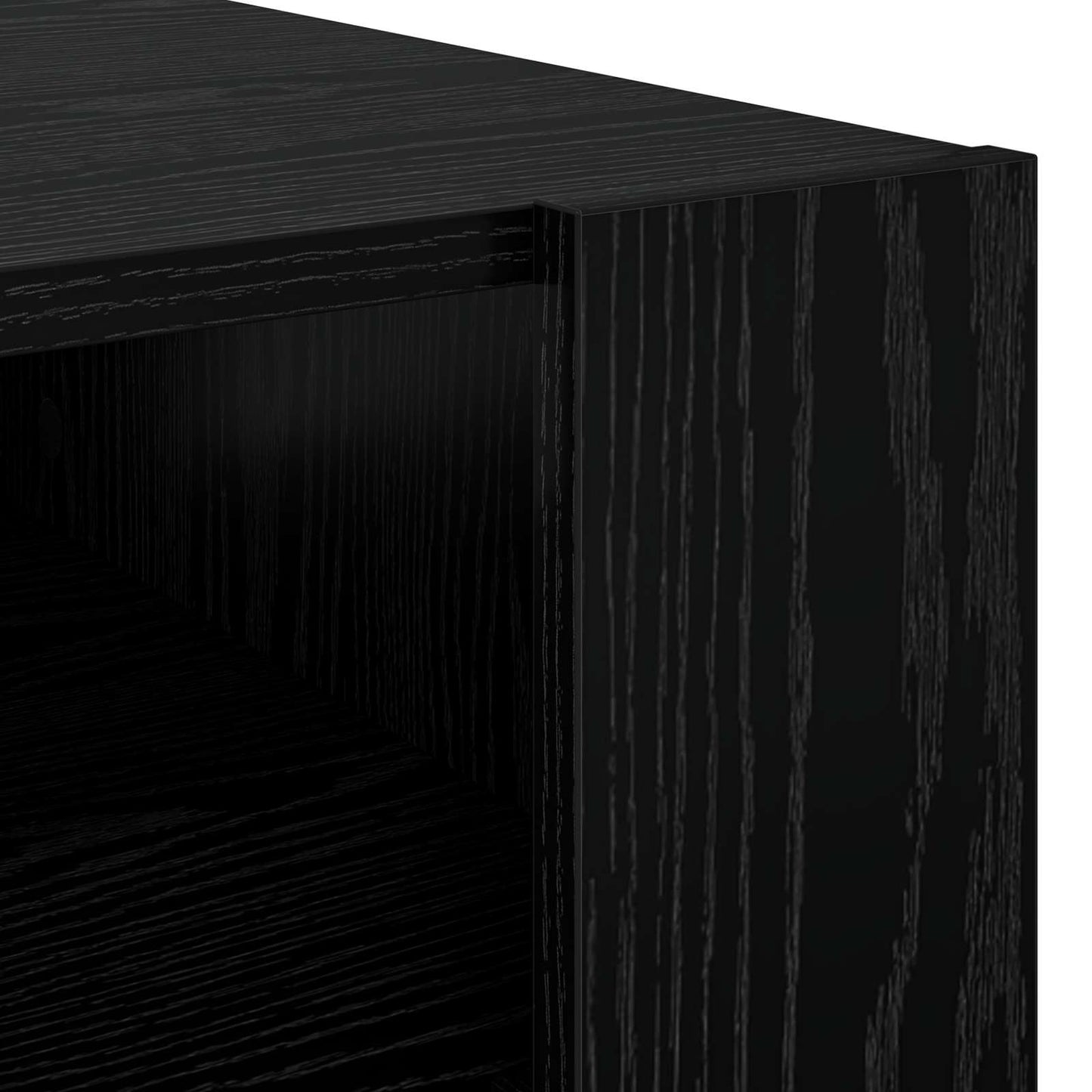 Tavolino da salotto Rovere Nero 66 x 53 x 45 cm | homemem39