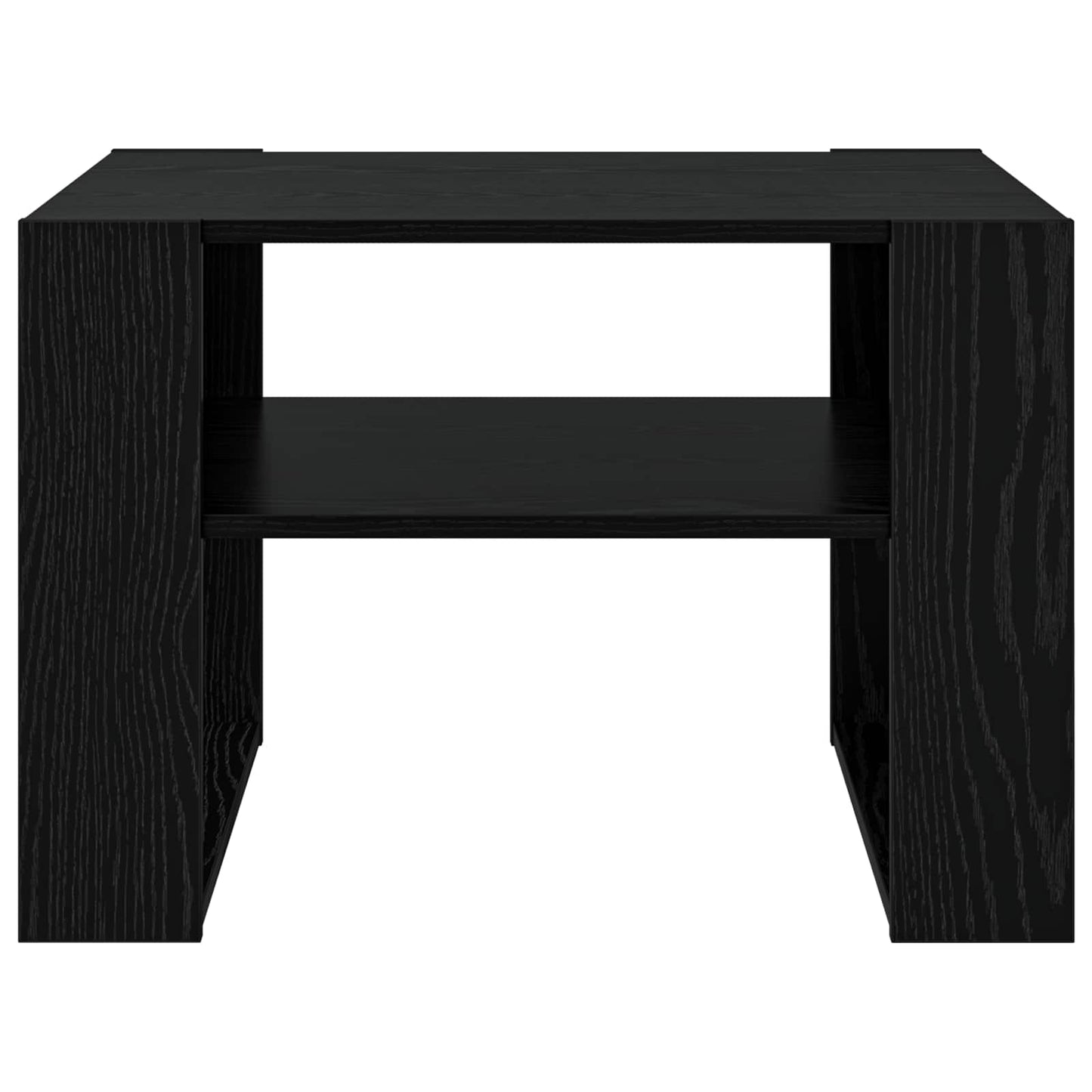 Tavolino da salotto Rovere Nero 66 x 53 x 45 cm | homemem39