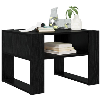 Tavolino da salotto Rovere Nero 66 x 53 x 45 cm | homemem39