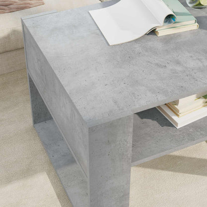 Tavolino da salotto Grigio cemento 66 x 53 x 45 cm | homemem39