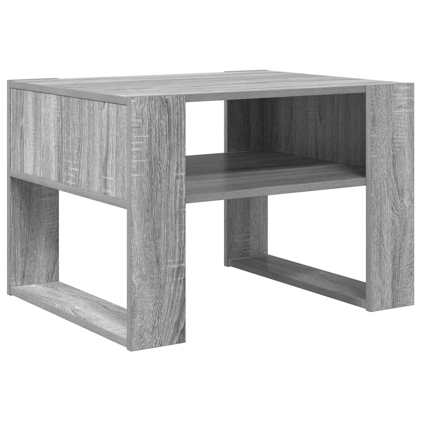 Tavolino da salotto Grigio Sonoma 66 x 53 x 45 cm | homemem39
